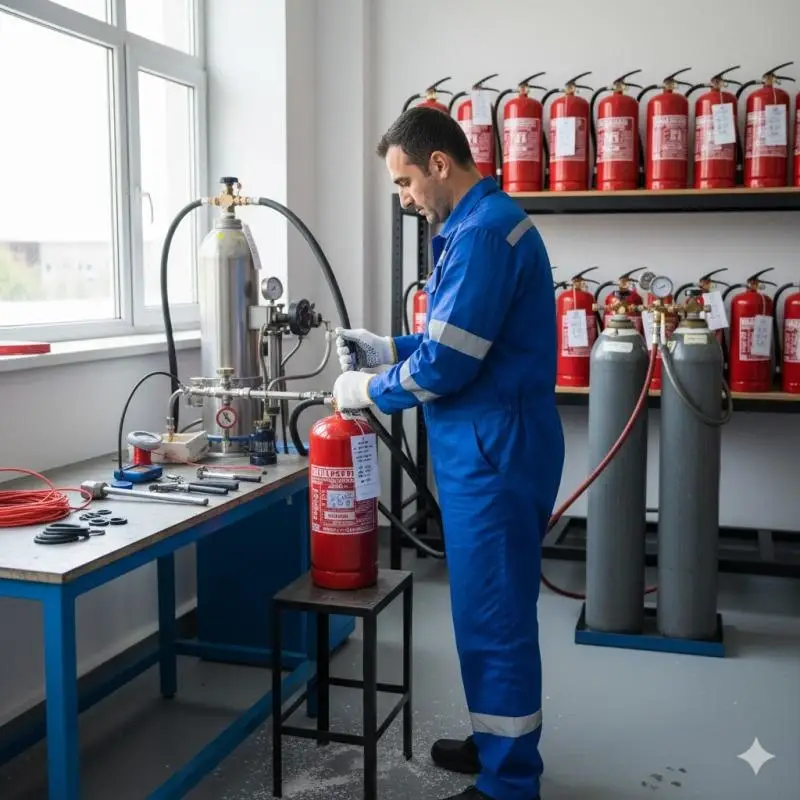 fire extinguisher refilling service